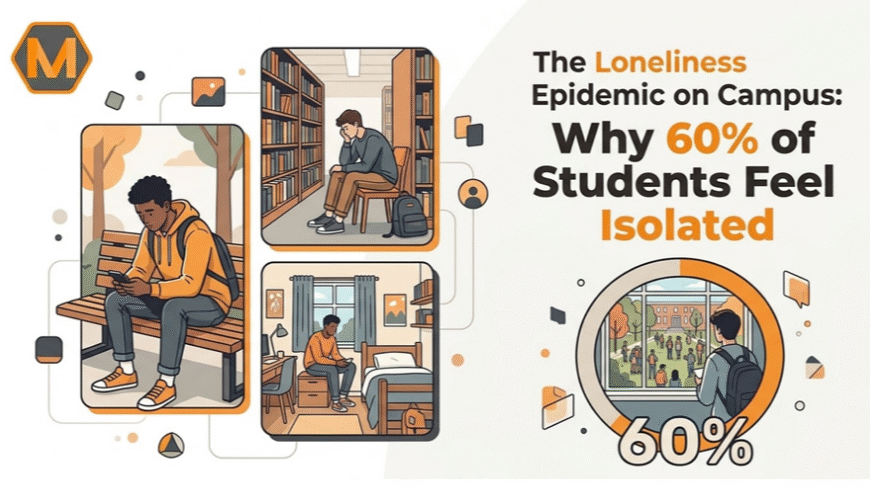 The Loneliness Epidemic on Campus: Why 60% of Students Feel Isolated